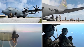 Witness the US Air Force's Historic Hercules Flight - Cope North 2023!