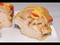 Запеченное куриное филе под сыром и помидорами в мультиварке Редмонд