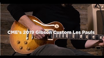 CME Exclusive Gibson Custom Shop Les Pauls | CME Gear Demo | Joel Bauman