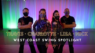 Winter Showcase 2020 - Travis • Charlotte • Lisa • Nick - West Coast Swing Spotlight