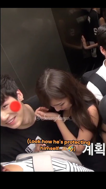 When girl was being touchy touchy to Suga in that elevator..🤭🙈😝