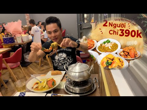 Trải Nghiệm buffet combo 390k Cho 2 người Tại Nhà Hàng Vua Cua Chi Nhánh Quận 6-Ngon Bổ Rẻ-Sơn KaTV | Mua đặc sản 3 miền
