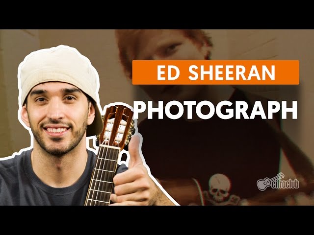 PHOTOGRAPH - Ed Sheeran (simplified class) | How to play on the guitar class=