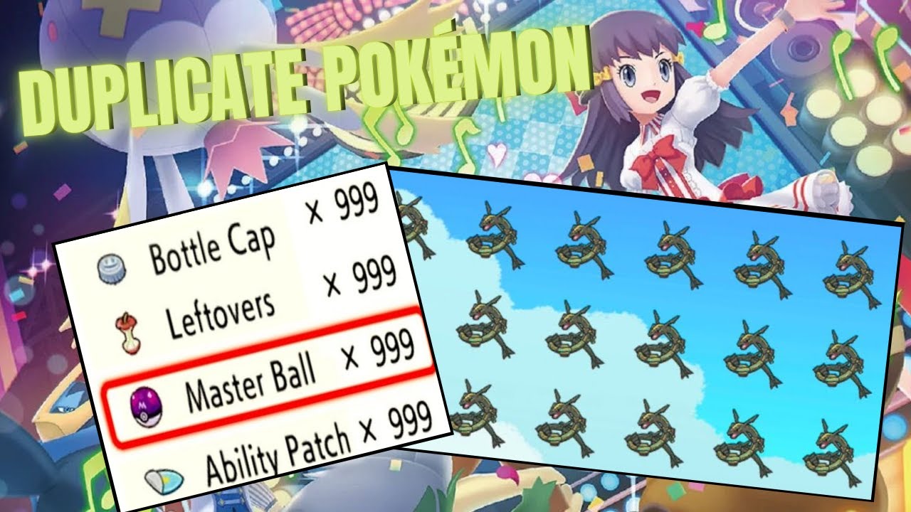 Pokemon Brilliant Diamond & Shining Pearl 1.1.2 update: Duplicate