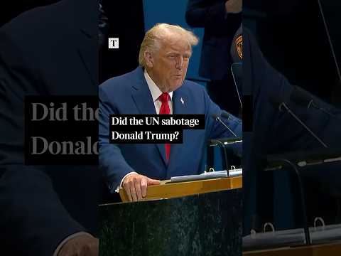 Did The UN Sabotage Donald Trump Shorts 