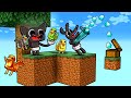 Baby Cartoon Cat Plays...Skyblock with 200 Mods #2! (Minecraft)