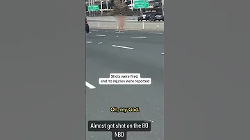 A woman exited her car naked and armed on the Bay Bridge in California.