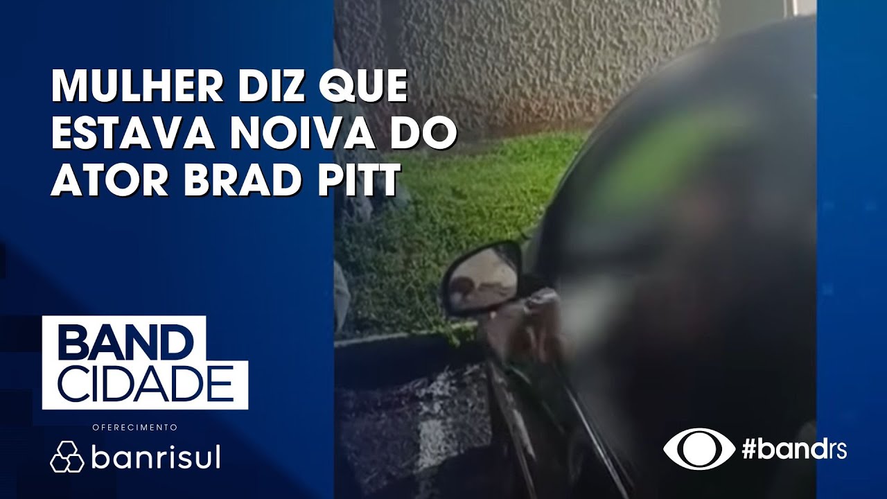 Mulher diz que estava noiva do ator Brad Pitt