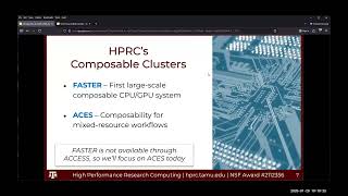ACES - Introduction to Composable Computing on ACES (Spring 2026)