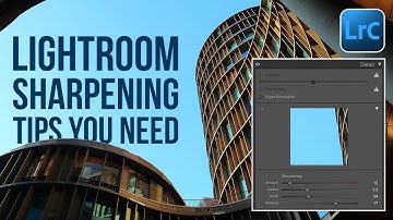 How to Sharpen Photos in Lightroom Properly | No More Over-Sharpening