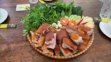 Heo rừng quay lá mắc mật - A Lực Quán