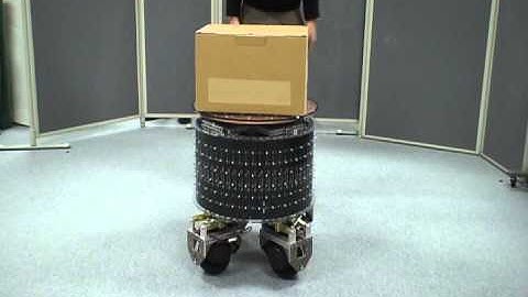 Omni-directional mobile robot with proximity sensor