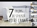 Inspiration  7 faons de redonner du style  votre canap avec un plaid