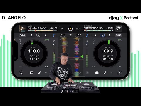 djay x Beatport: Streaming Session ft. DJ ANGELO (mashup, hiphop, latin, house, dnb, live party mix)