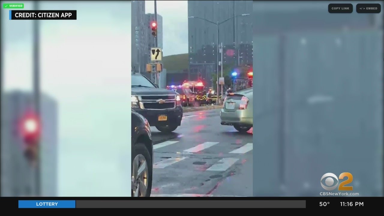 Man Riding Scooter Hit By 2 Cars, Dies At Scene In Brooklyn - YouTube