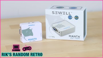 VGA to HDMI Converter for Retro PCs - Sewell Manta