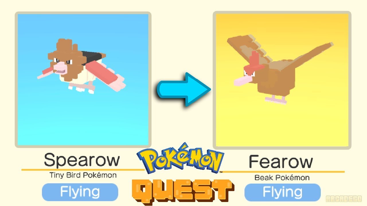 Spearow Evolution Chart