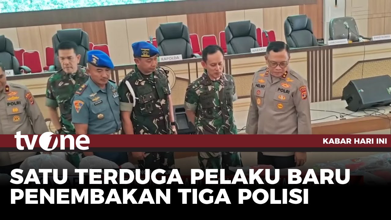 Kapolda Lampung Sebut Ada Potensi Satu Pelaku Baru Kasus Penembakan 3 Polisi | tvOne