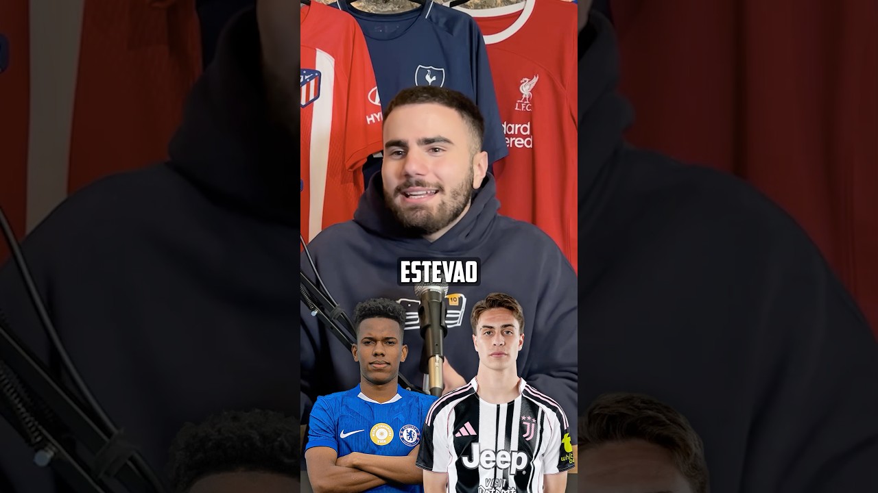 Varvar names 10 wonderkids BETTER than Estevao right now 😔 #football #estevão #chelsea