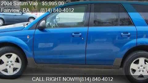 2004 Saturn Vue Base AWD 4dr SUV V6 for sale in Fairview, PA