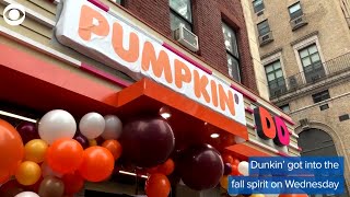 WEB EXTRA: Pumpkin Coffee In August
