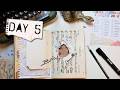 Junk Journal January Day 5: Depth • Journal Challenge 2025 •
