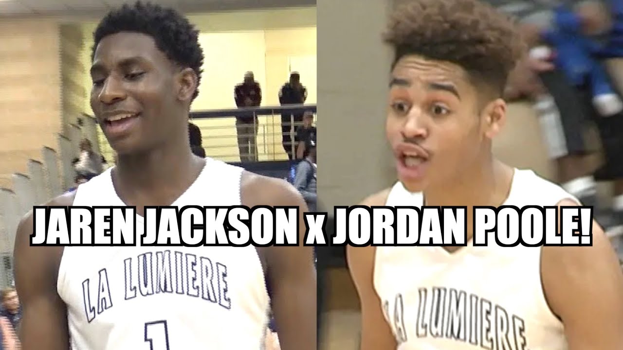 JORDAN POOLE & JAREN JACKSON JR. ON THE SAME HS TEAM!! YouTube