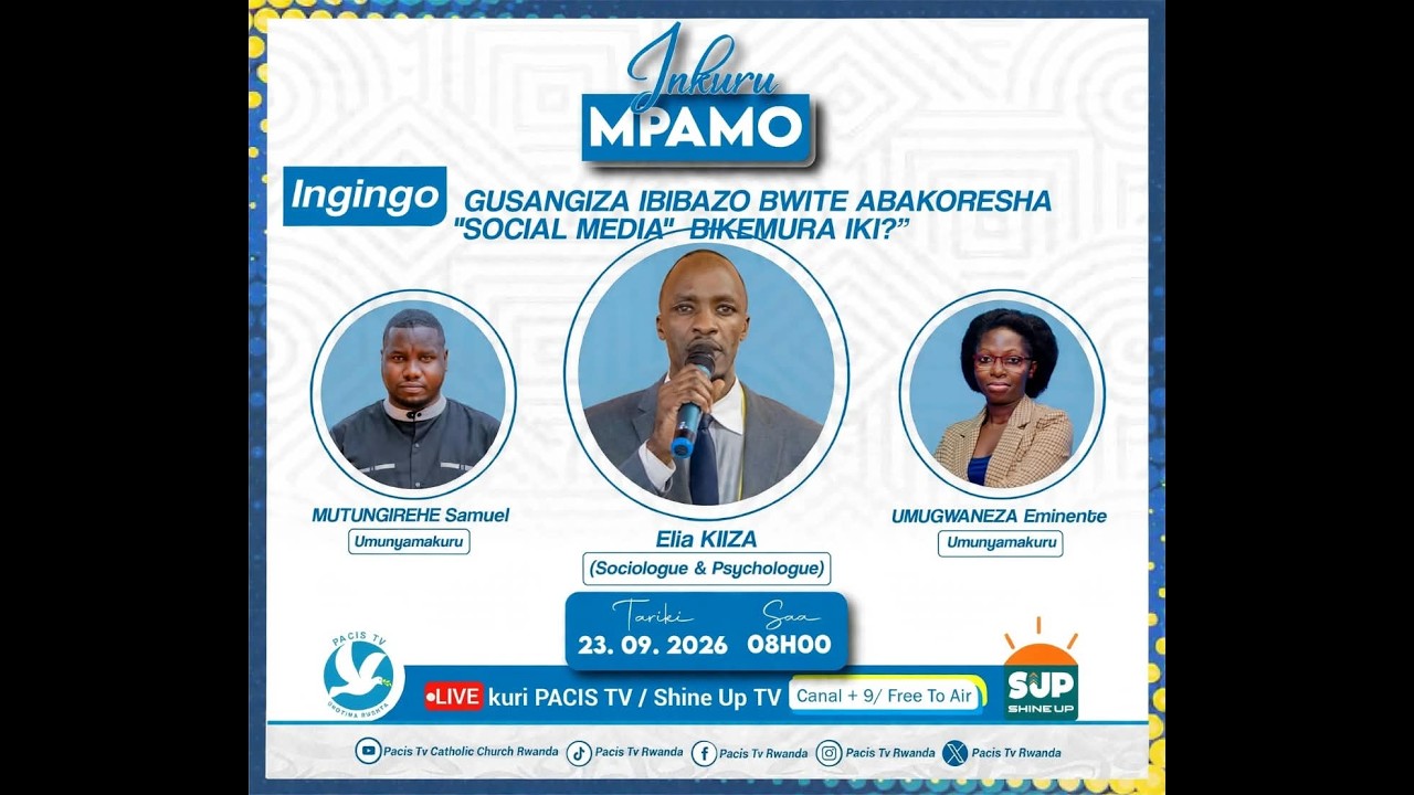 GUSANGIZA IBIBAZO BWITE ABAKORESHA "SOCIAL MEDIA" BIKEMURA IKI?#INKURU_MPAMO