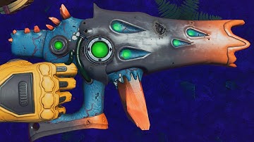 [Lost] Orange Crystal S class Alien Multitool. Found by lavalamp64. No Man