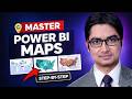 Power BI Map Visuals Explained | Map, Filled Map, Shape Map &amp; Azure Map