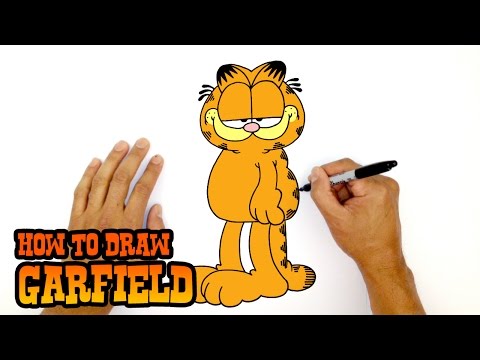 Video: Paano Iguhit Si Garfield