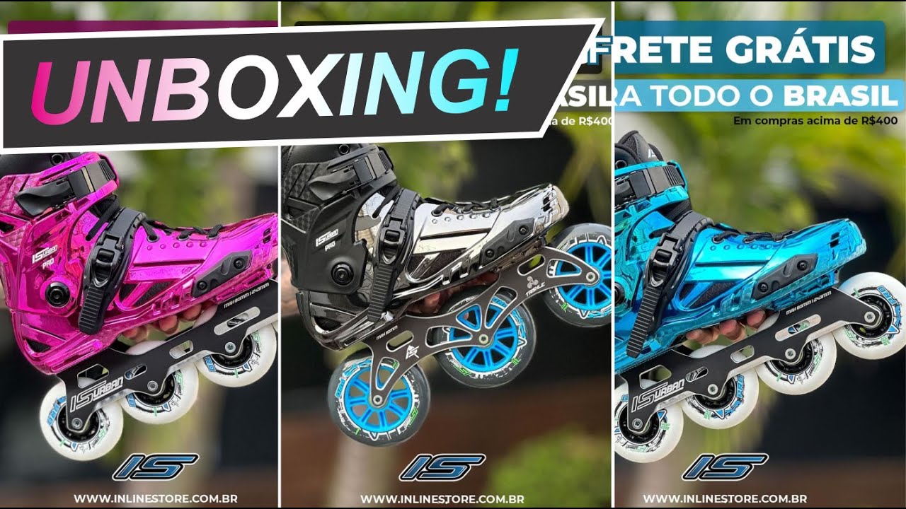 Review do novos Patins IS URBAN PRO!