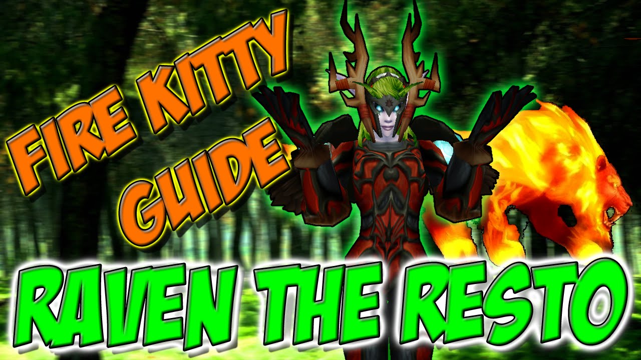 Ravenclaw - "Druid of the Flame guide" WoD 6.2.3 Resto druid