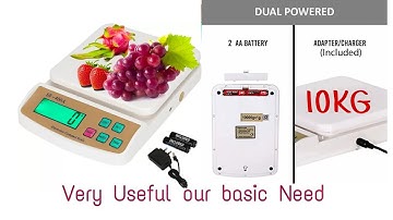 RTB Electronic weight machine for kitchen home