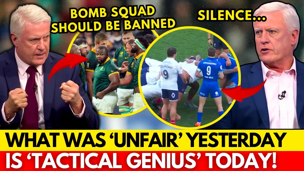 🚨WILL WILLIAMS COMPLAIN NOW? OR ONLY WHEN THE BOKS USE 7-1 ...