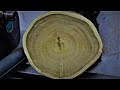 Woodturning - A Rolling Log