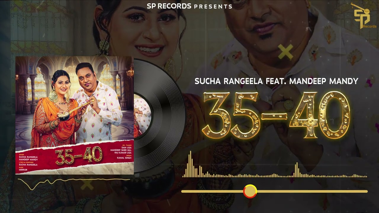 35 40  Sucha Rangeela Mandeep Mandy  New Punjabi Song 2024