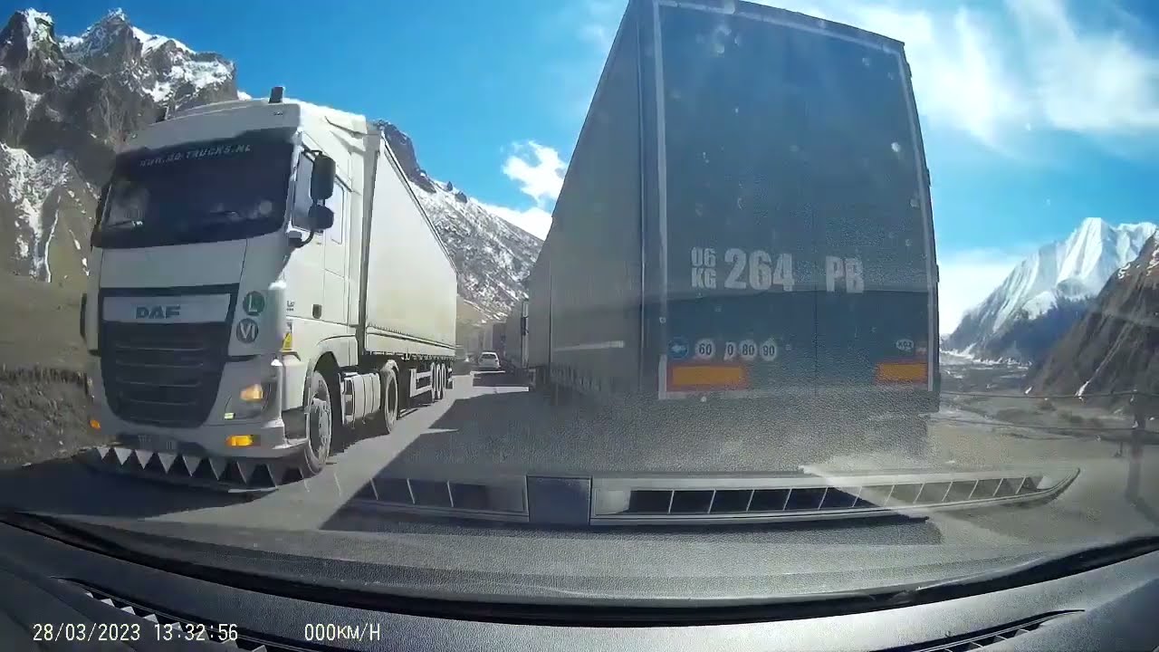 Верхний Ларс-Тбилиси 28-03-2023 (timelapse 4x) ზემო ლარსი-თბილისი