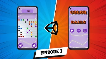 How To Make Your First Video Game In Unity - Color Balls Game Tutorial Episode 3