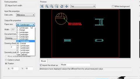 1 AutoCAD to SolidWorks Tools   05 Import to Drawing
