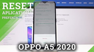 How to Clear Apps and App Data in OPPO A5 2020