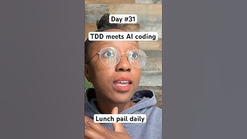 Day #31: TDD Meets AI coding
