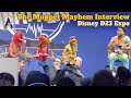 The Muppets Mayhem Interview: Live at D23 Expo