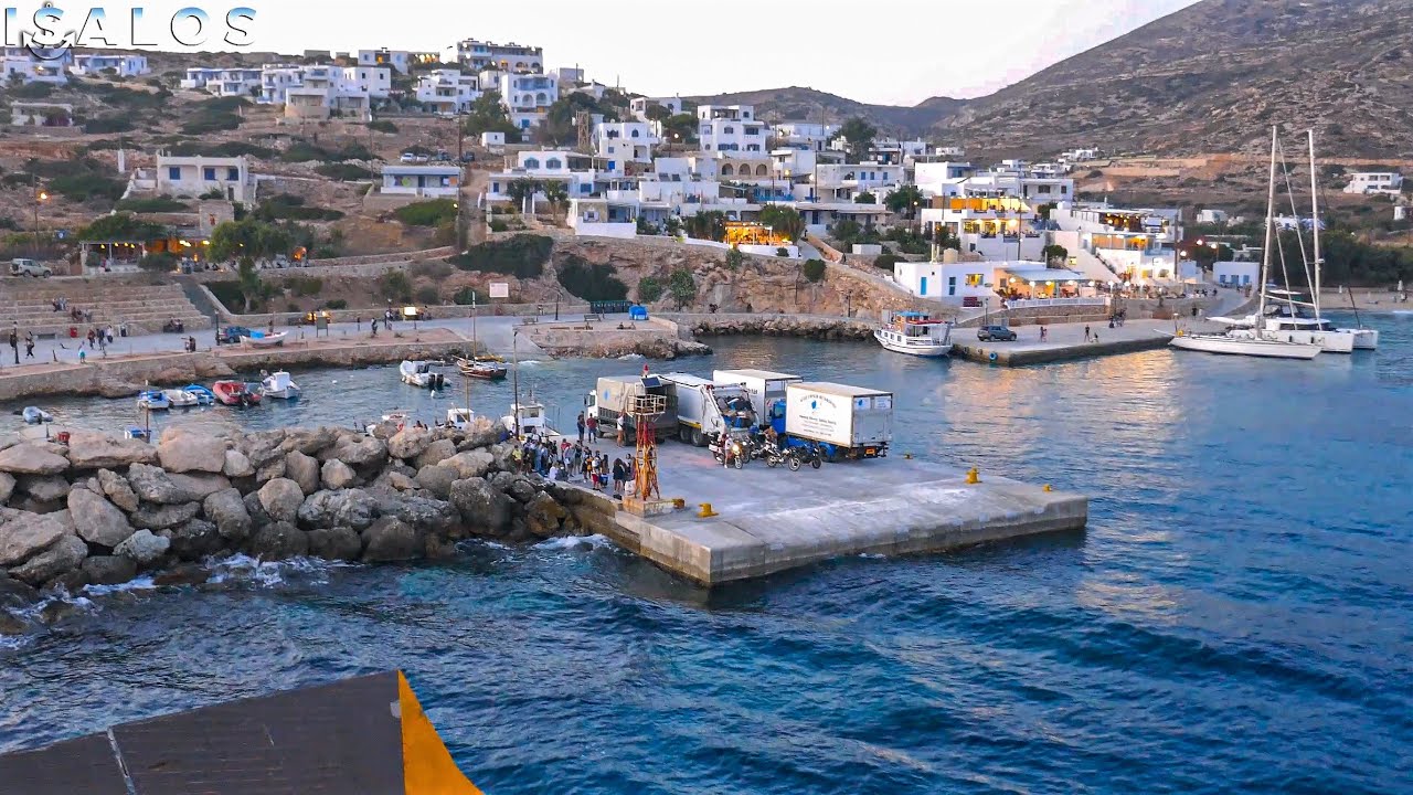 Δονούσα - Ρεμέτζο 3' λεπτών και αναχώρηση | Blue Star Naxos (Arrival & Departure – Donousa island)