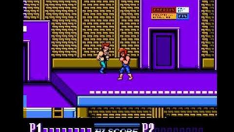 Video Game Glitch 205C: Double Dragon 2 (NES) Williams ascends to the heavens and gets rejected!