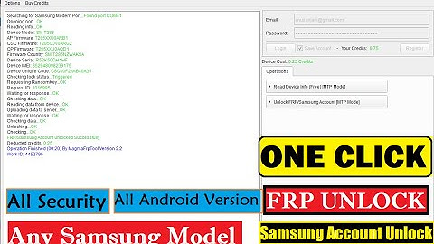 Samsung All Model FRP One Click -Magma Tool Samsung Frp 2021 Setup And Buy Credit Tutorial Any Model