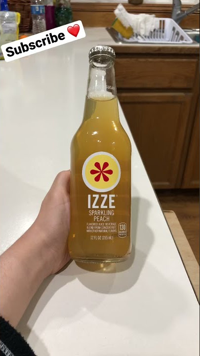 Sparkling Drink | Peach Juice | Izze Sparkling Juice