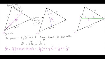 Vector analysis: One solved problem on Triangle