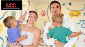 Morning routine w/ two toddlers *realistic*