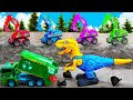 Car toys, Garbage trucks, JCB excavators - Protect the environment with your children